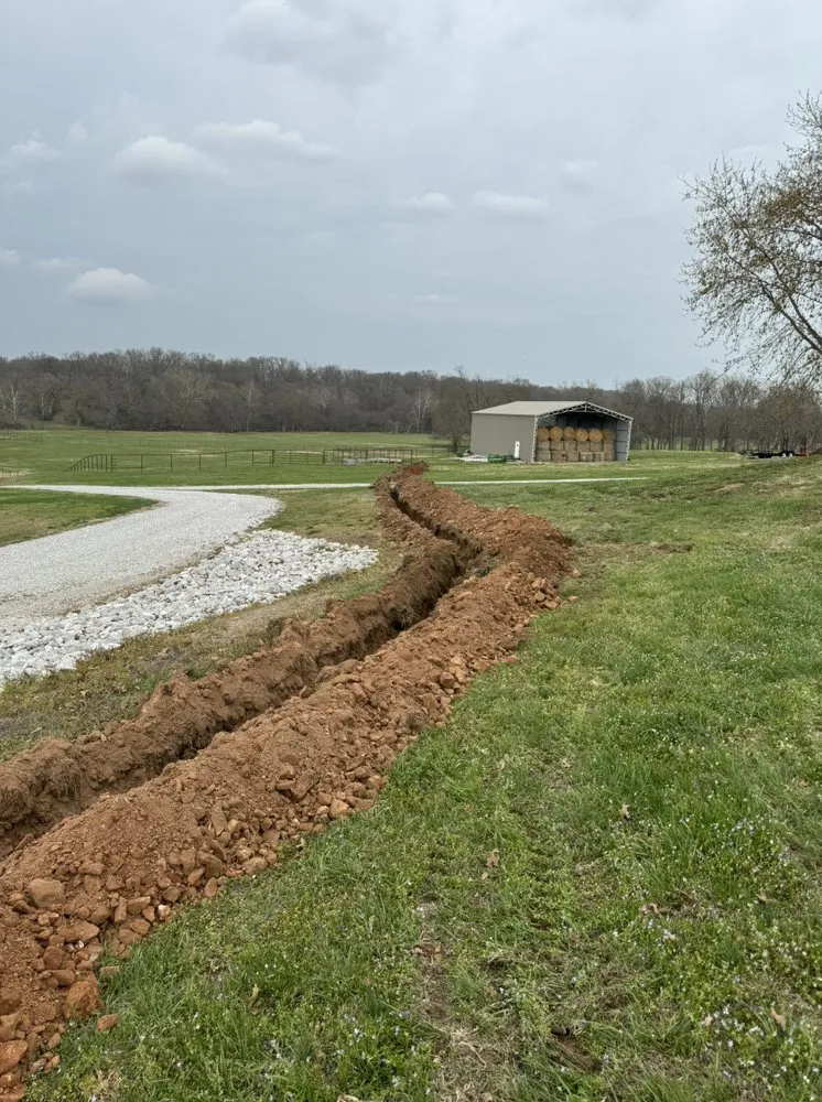Custom landscape design experts serving Anderson, MO - Lemm Excavation