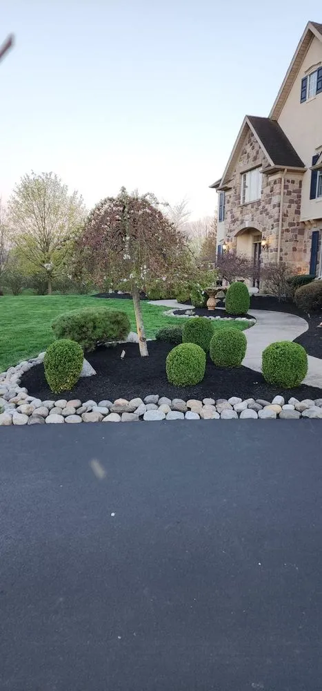 Expert residential landscaping for beautiful yards in Lansdale, PA by Lemus Landscaping