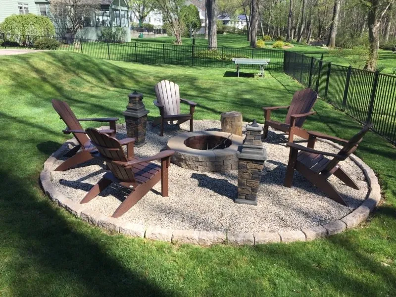 Top-rated residential landscaping with custom design in Newington, CT by Lenares Landscape & Design