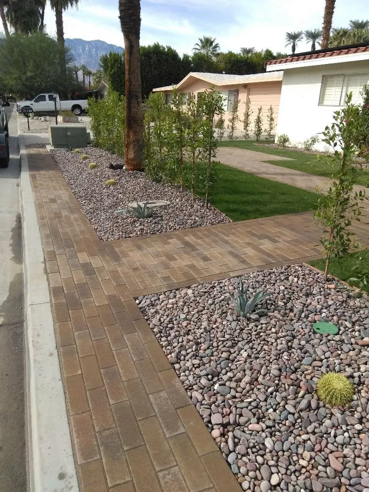 Expert lawn mowing service for residential properties across Desert Hot Springs, CA - Lendechy Landscape Service