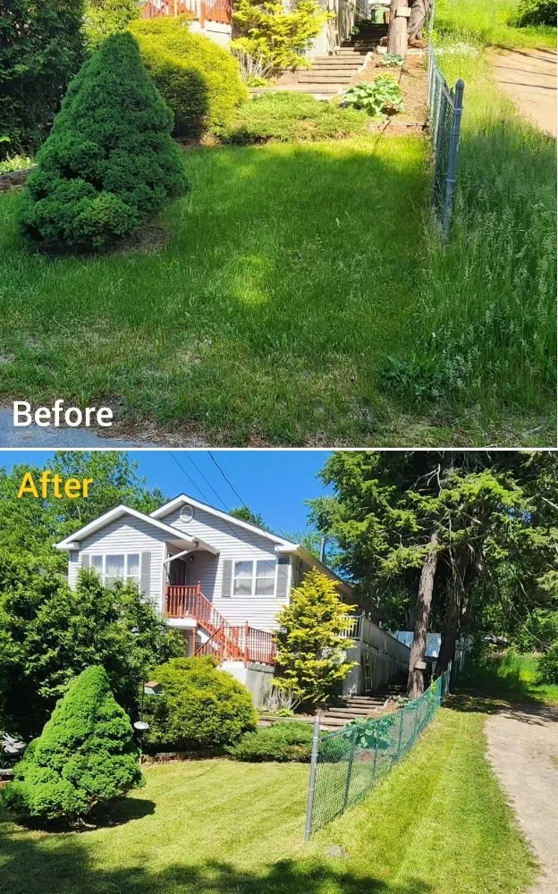 Custom garden landscaping in Middletown, NY - Lenmax Lawn Care Services