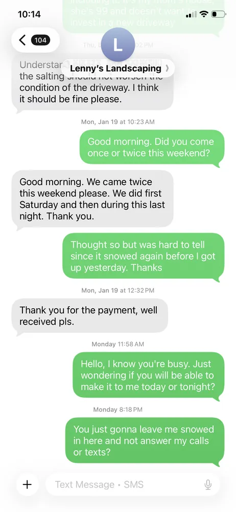 Custom landscape design for year-round maintenance in Randolph, NJ by Lenny’s Garden & Tree Services