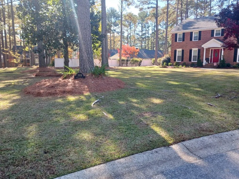 Trusted lawn mowing service with custom design across Fayetteville, NC - Lenny's Lawncare