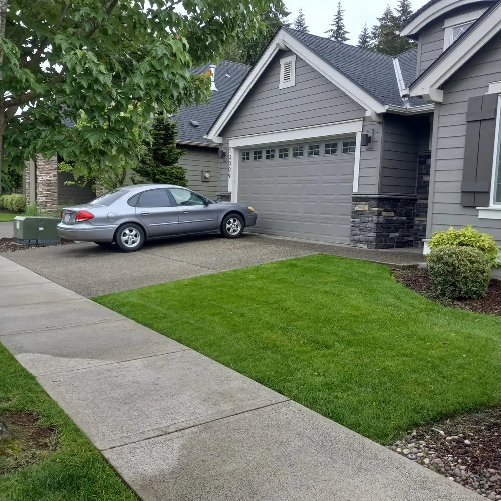Custom outdoor landscaping for homes in Camas, WA by Leno's Landscaping