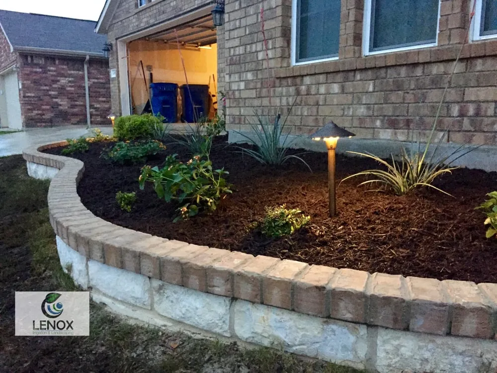 Expert garden landscaping for homes across Round Rock, TX - Lenox Landscaping & Irrigation