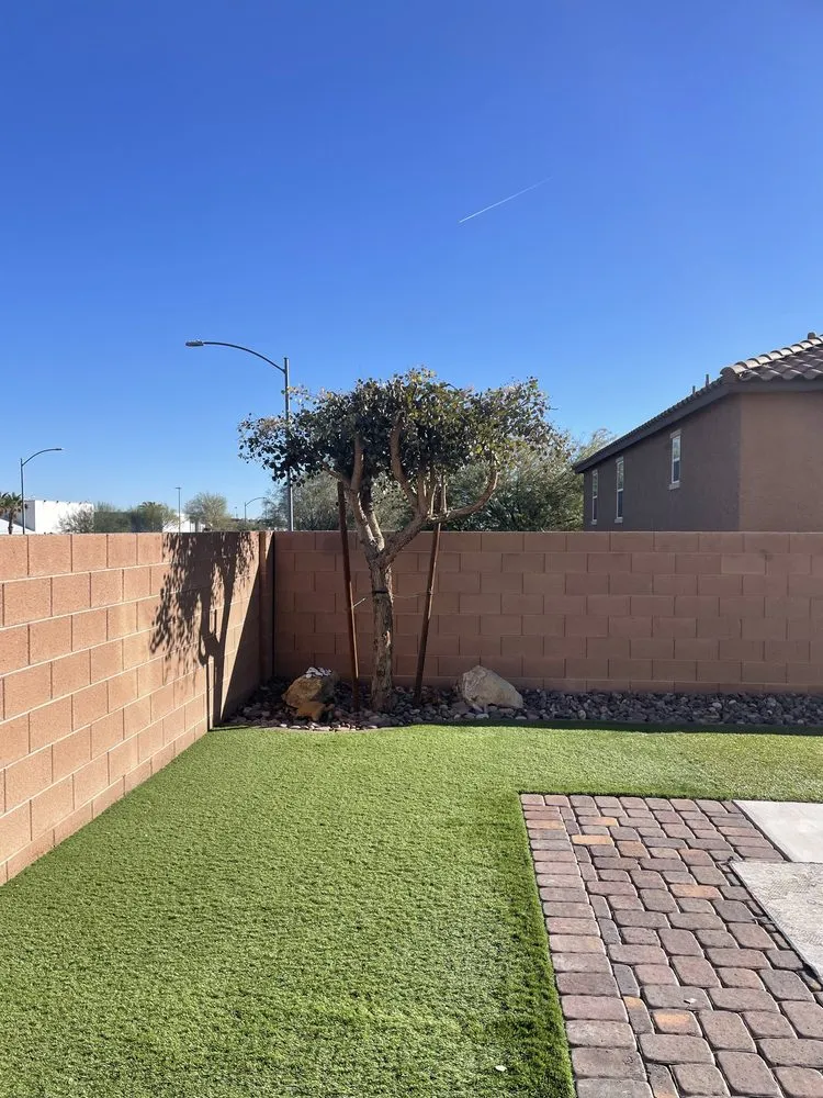Reliable residential landscaping for beautiful yards across Las Vegas, NV - Leo Garcias Lawn Service