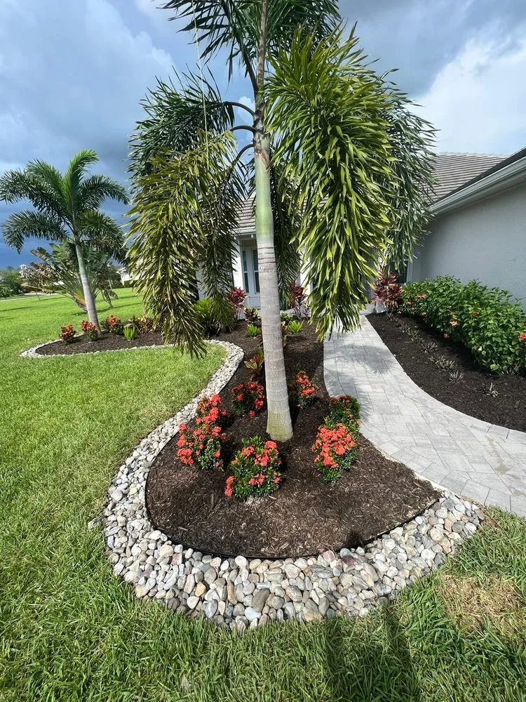 Affordable landscape design in Naples, FL by Leo Garden Care