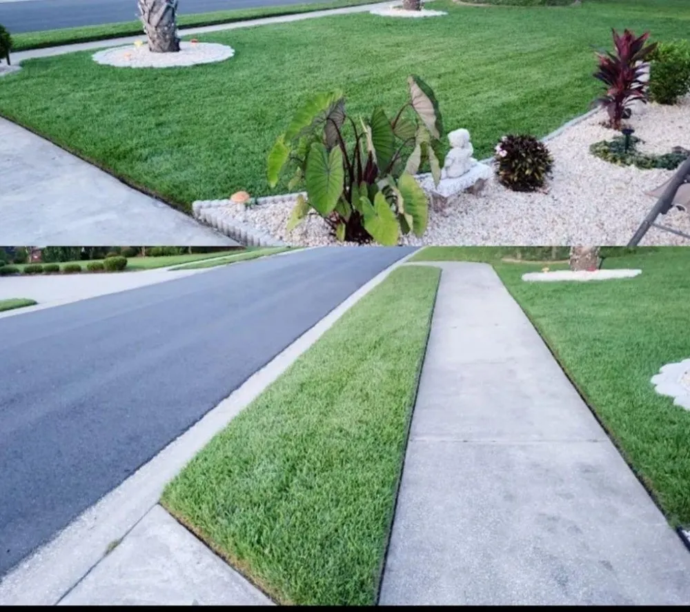 Custom outdoor landscaping for homes in Myrtle Beach, SC by Leo landscape