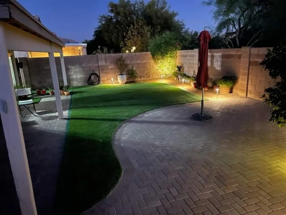 Professional landscape design for residential properties in Amado, AZ by Leo Lion Landscape & Masonry