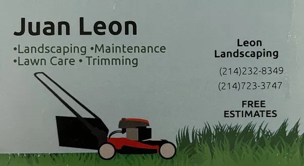 Leon Landscaping Logo