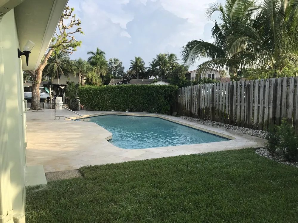 Custom landscaping services for outdoor upgrades in Palm Beach, FL by Leon Lawn Services