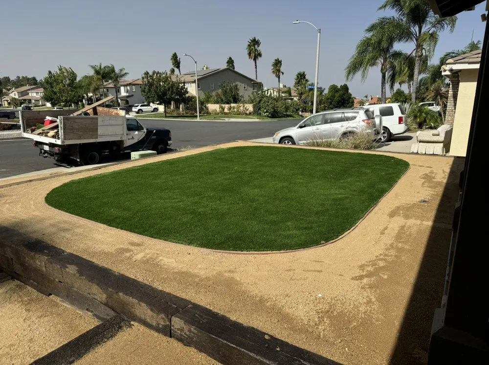 Custom lawn care service for outdoor upgrades across Santa Ana, CA - Leon