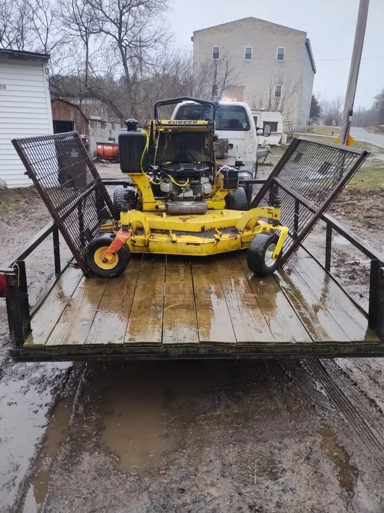 Custom lawn care service with custom design in Edmore, MI by Leonard's Snow Plowing and Lawn Care Service