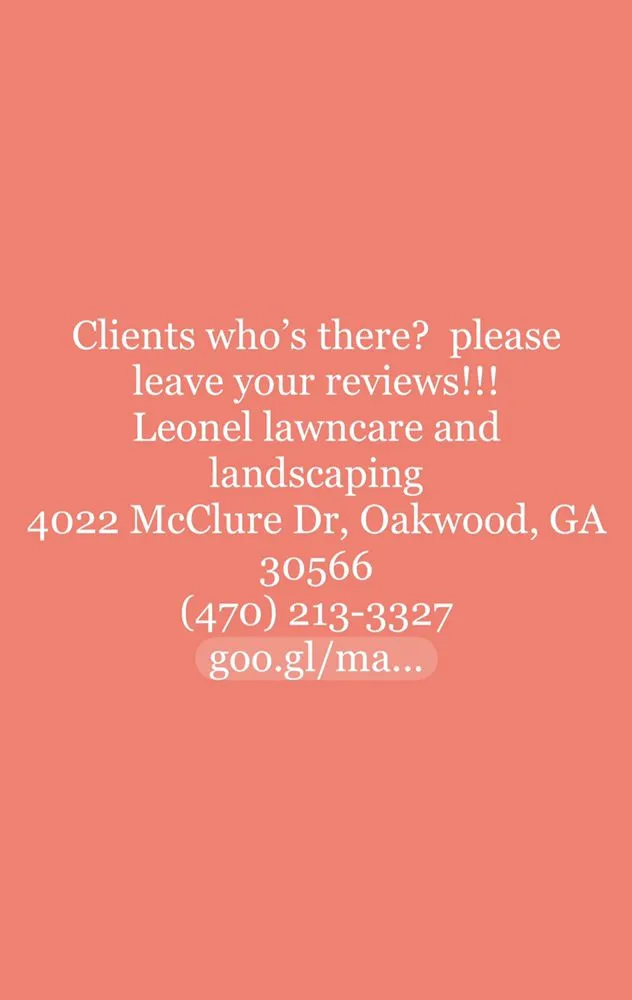 Trusted landscaping services experts serving Oakwood, GA - Leonel Lawn Care & Landscaping