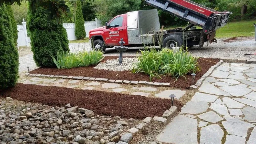 Professional residential landscaping for beautiful yards in Shrewsbury, MA by Leone's Landscaping & Construction