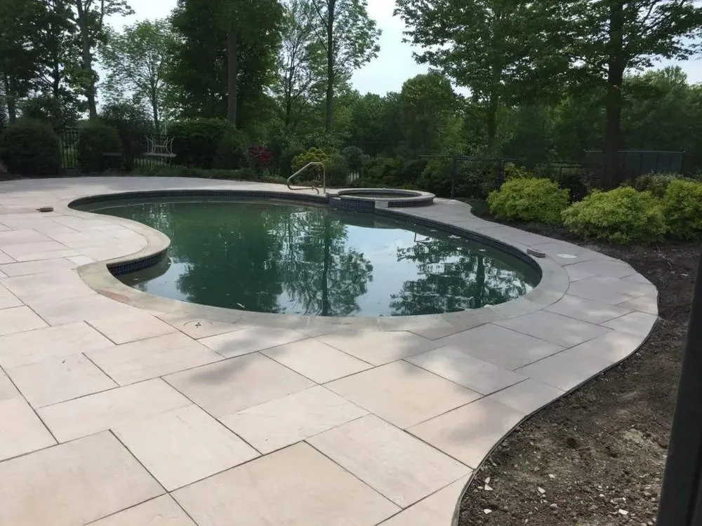 Professional lawn mowing service with custom design in Shrewsbury, MA by Leone's Landscaping & Construction