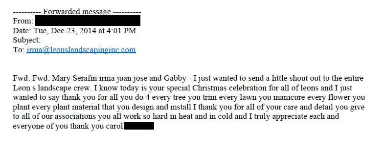 Top-rated lawn mowing service in Indio, CA - Leon's Landscaping & Tree Service