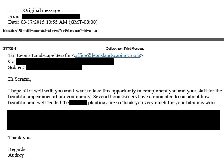 Custom yard cleanup service in Indio, CA - Leon's Landscaping & Tree Service