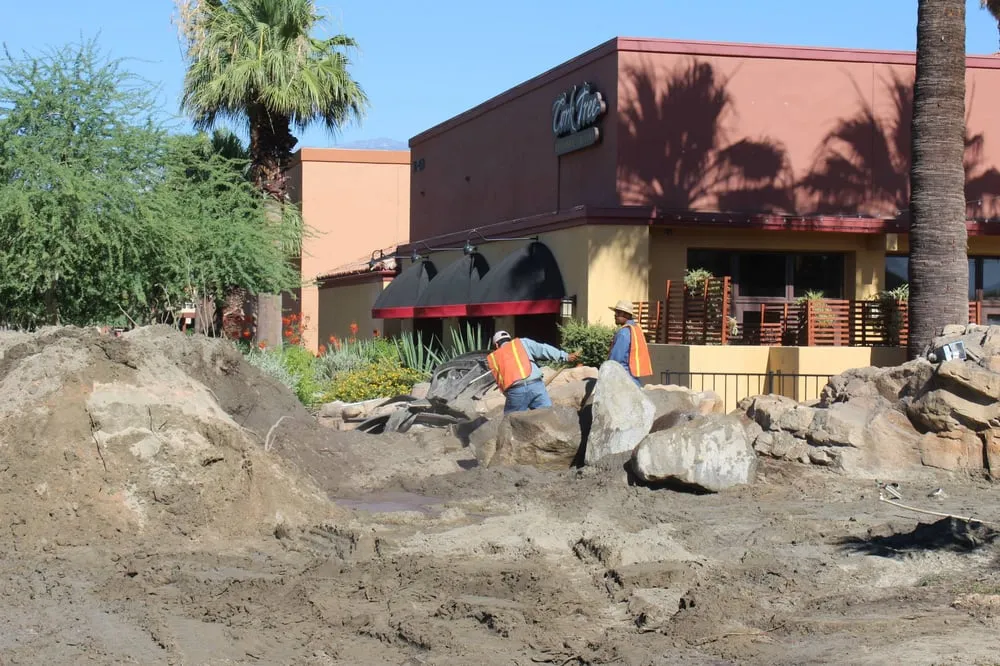 Top-rated garden landscaping for residential properties in Indio, CA by Leon's Landscaping & Tree Service