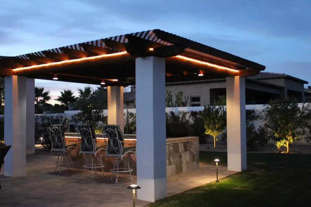 Professional lawn mowing service for residential properties in Indio, CA by Leon's Landscaping & Tree Service