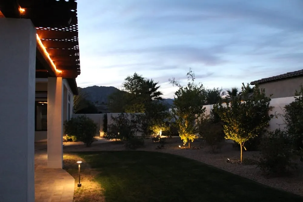 Custom landscaping services for homes in Indio, CA by Leon's Landscaping & Tree Service
