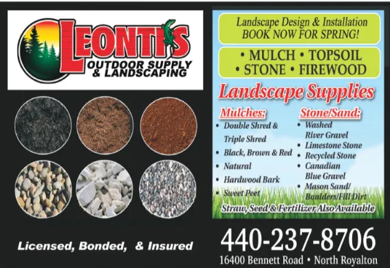 Top-rated lawn mowing service in North Royalton, OH by Leonti's Outdoor Supply