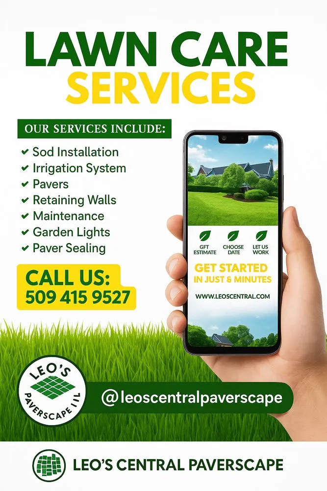 Expert landscape installation experts serving Wenatchee, WA - Leo’s Central Paverscape