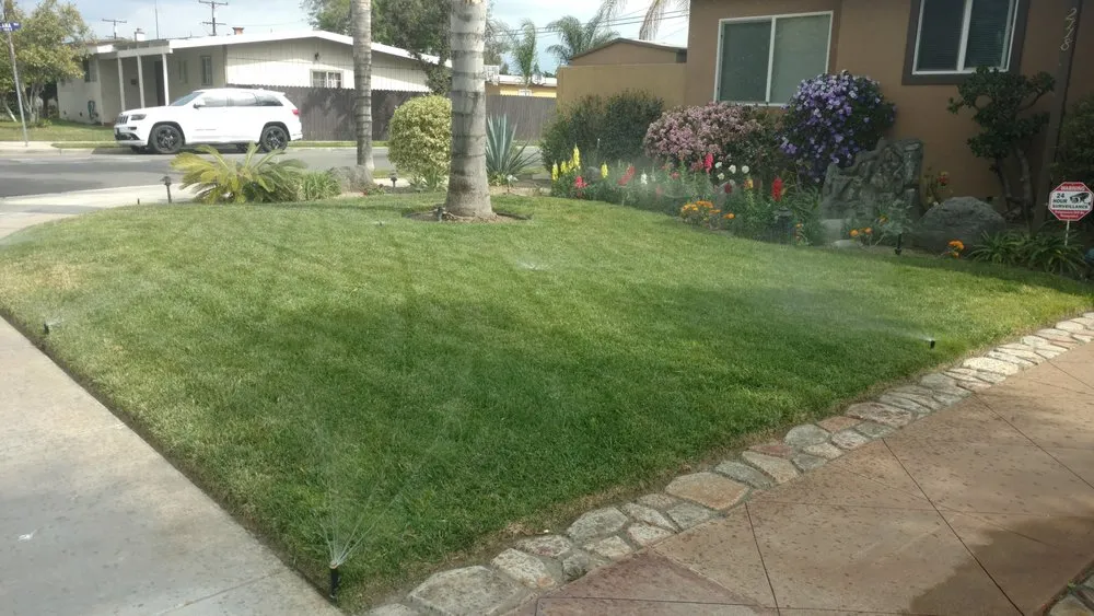 Professional landscape design for beautiful yards in Placentia, CA by Leo's Gardening