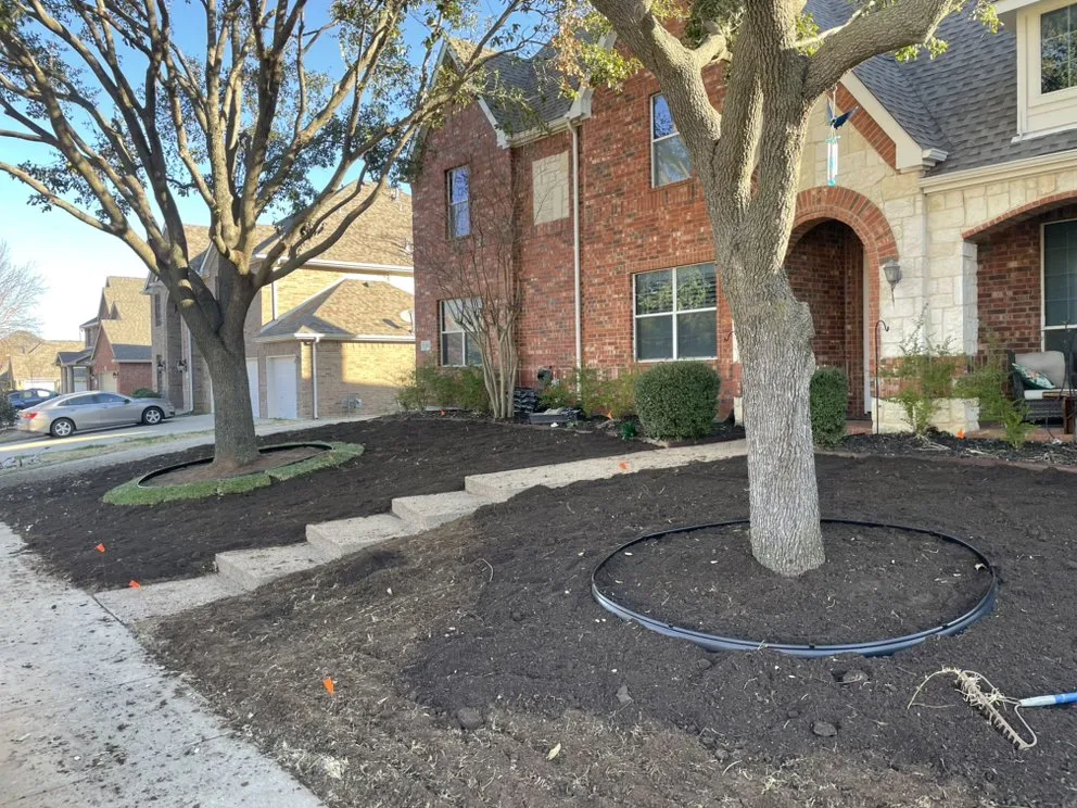 Trusted garden landscaping in Bedford, TX by Leo’s Landscape & Tree Service