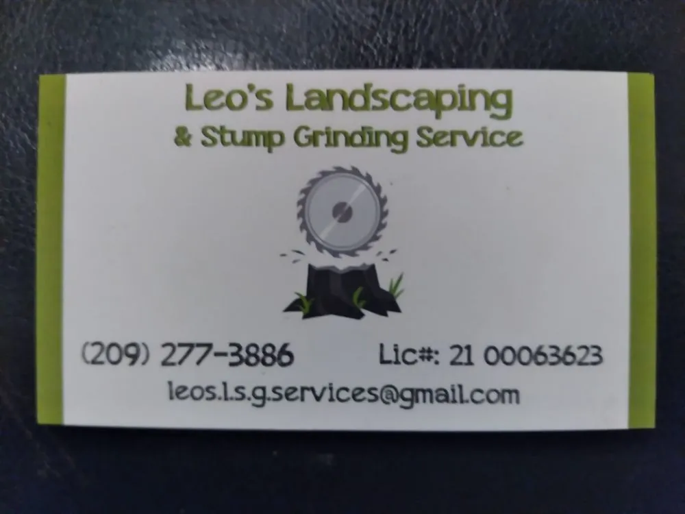 Professional landscape design in Merced, CA - Leos Landscaping & Stump Grinding Services