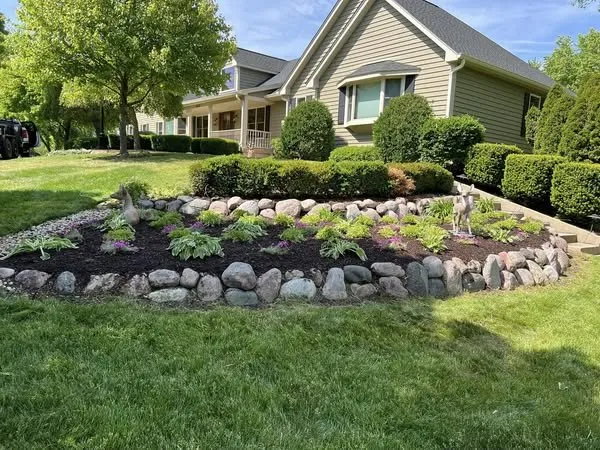 Expert garden landscaping for year-round maintenance in Woodstock, IL by Leo's Landscaping & Tree Service