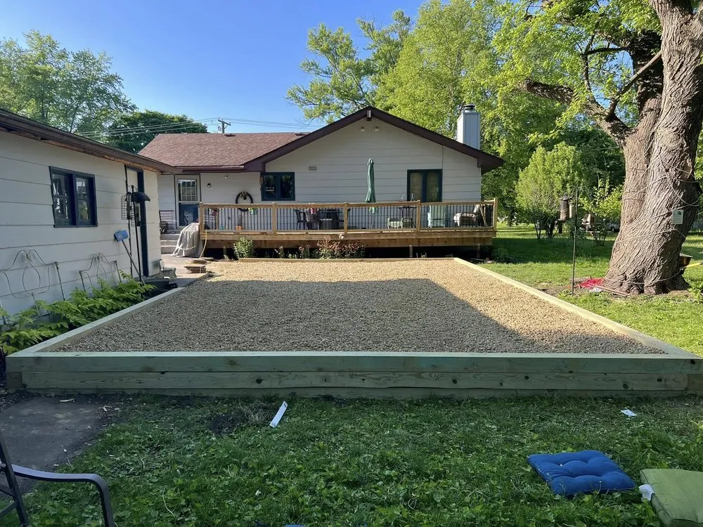 Local yard cleanup service for year-round maintenance in Woodstock, IL by Leo's Landscaping & Tree Service