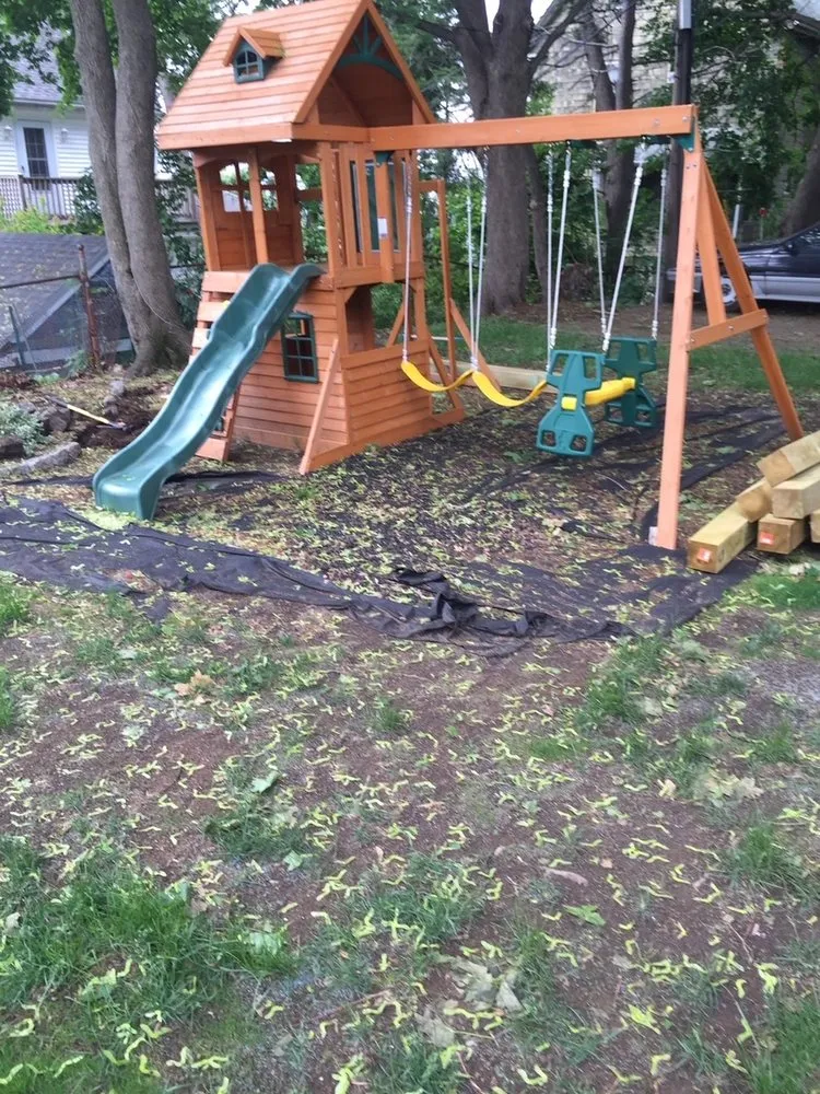 Local yard cleanup service in Stoughton, MA by Leo's Landscaping and Construction