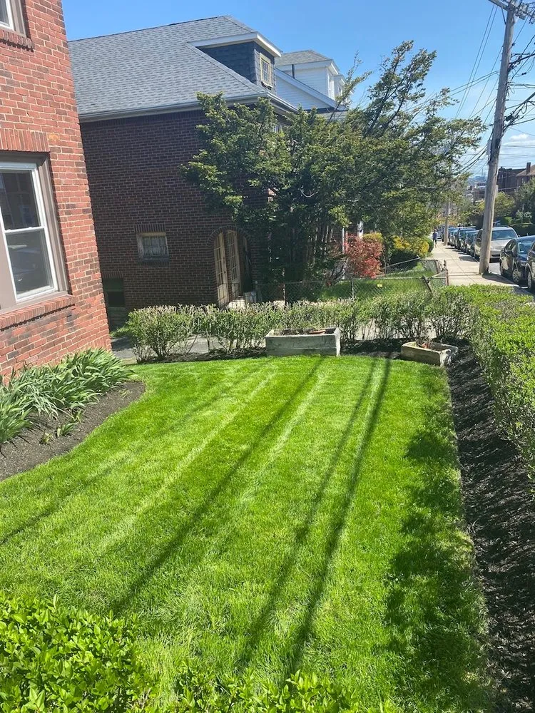 Custom landscape installation in Stoughton, MA - Leo's Landscaping and Construction