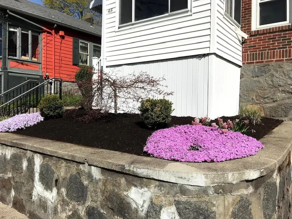 Affordable landscape design in Stoughton, MA by Leo's Landscaping and Construction