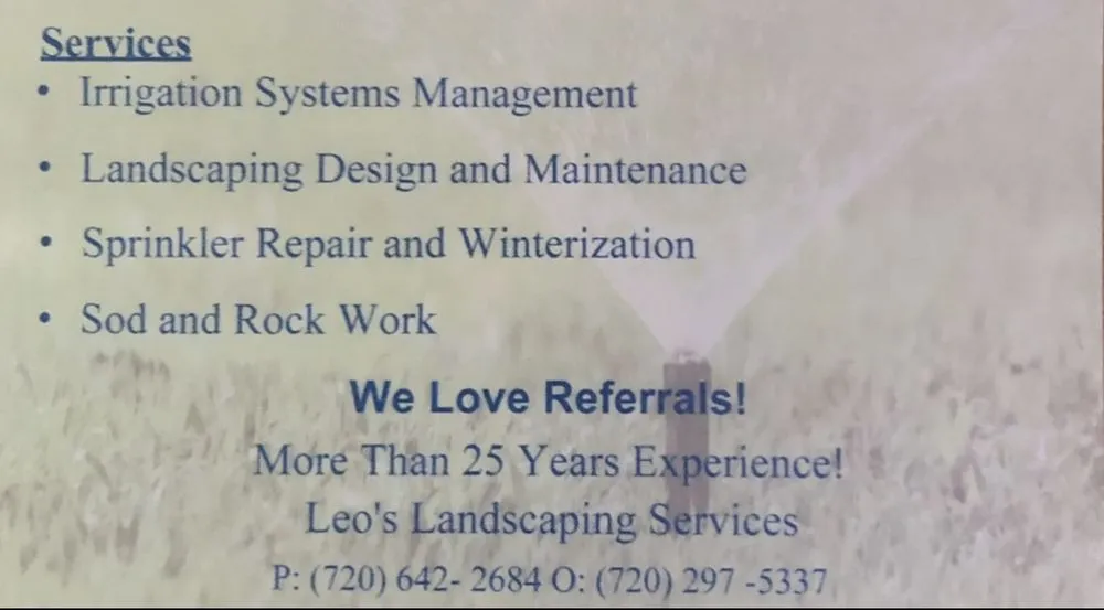 Professional landscape installation experts serving Aurora, CO - Leo’s Landscaping Services