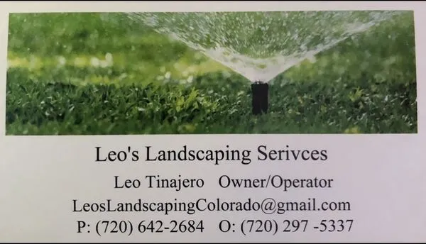 Leo’s Landscaping Services Logo