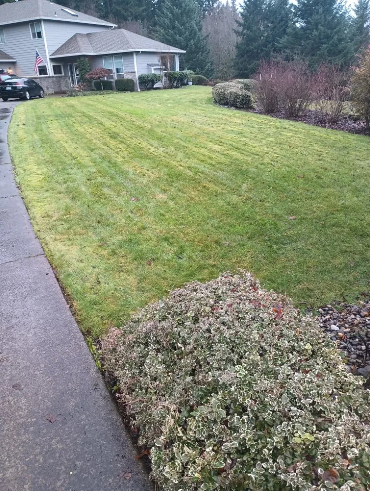 Affordable lawn mowing service with custom design in Vancouver, WA by Leo's Landscaping