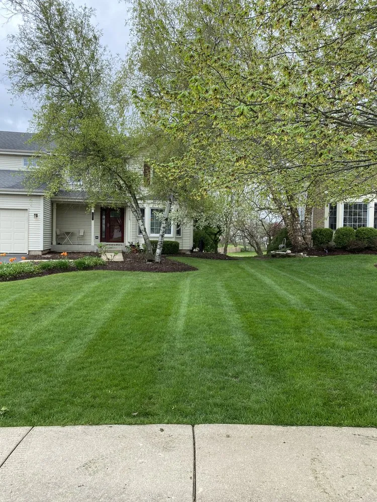 Affordable landscape installation in Wheaton, IL by Leo’s MO Landscaping