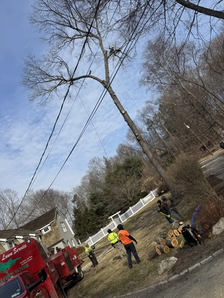 Professional garden landscaping for homes in Bedford Hills, NY by Leo's Tree and Lawn Service