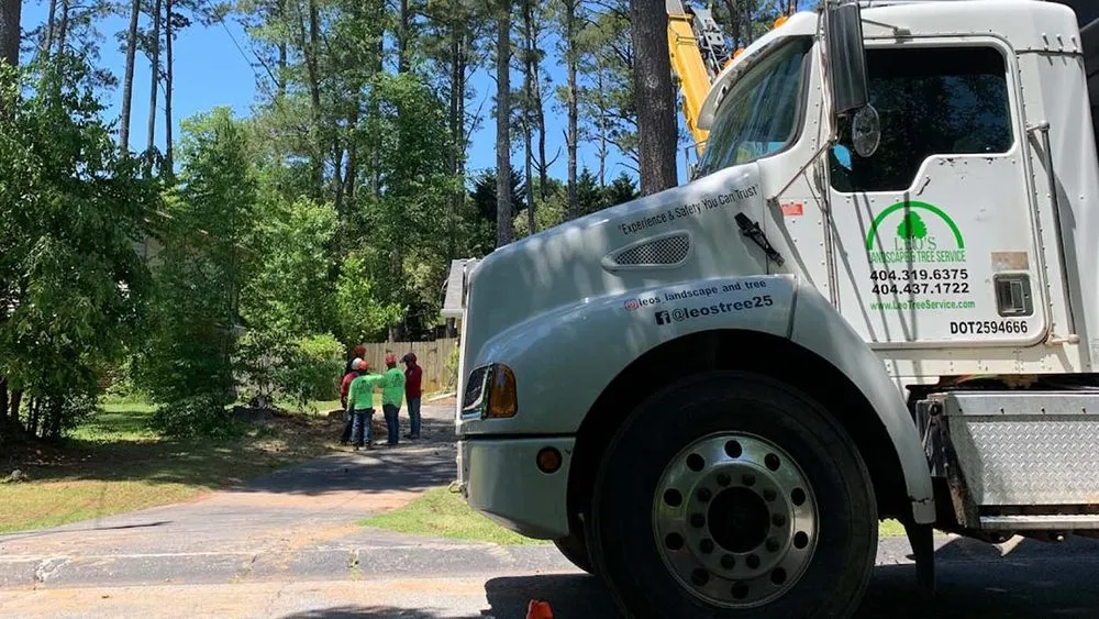 Top-rated lawn mowing service for homes in Marietta, GA by Leo's Tree Service