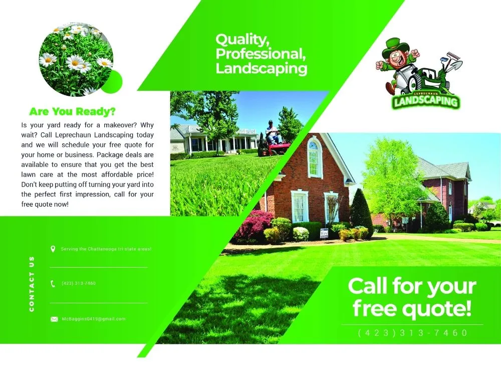 Local lawn care service for outdoor upgrades across Chattanooga, TN - Leprechaun Landscaping