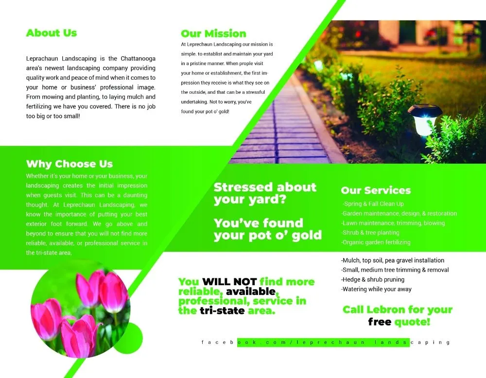 Local garden landscaping in Chattanooga, TN by Leprechaun Landscaping