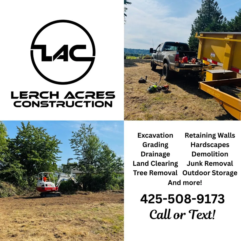 Expert lawn care service in Snohomish, WA - Lerch Acres Construction