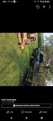 Lesher Landscaping Logo