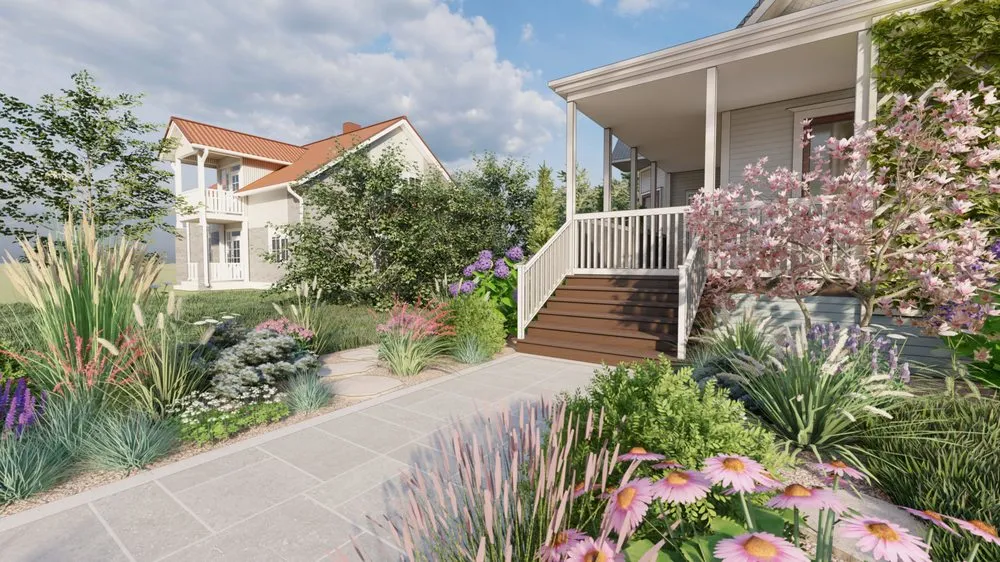 Custom yard cleanup service for beautiful yards across Boulder, CO - Less Lawn