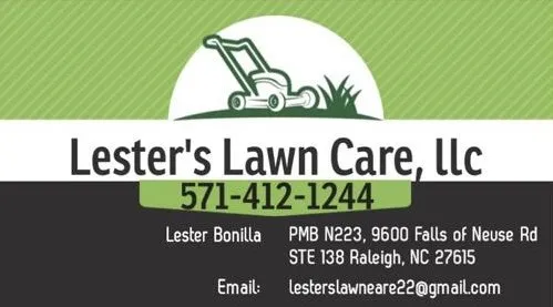 Lester's Lawncare Logo