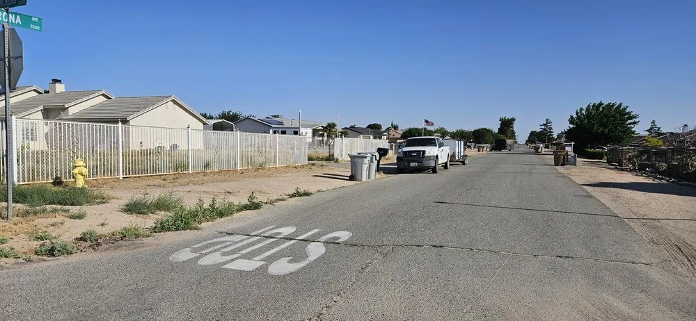 Affordable landscape design for year-round maintenance in Apple Valley, CA by Lesters Light hauling