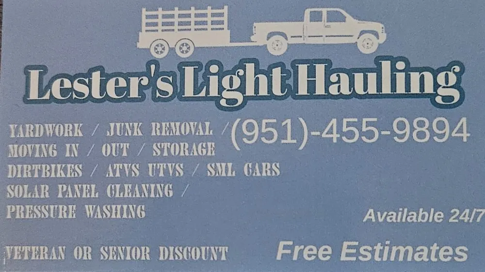 Expert landscape design in Apple Valley, CA by Lesters Light hauling
