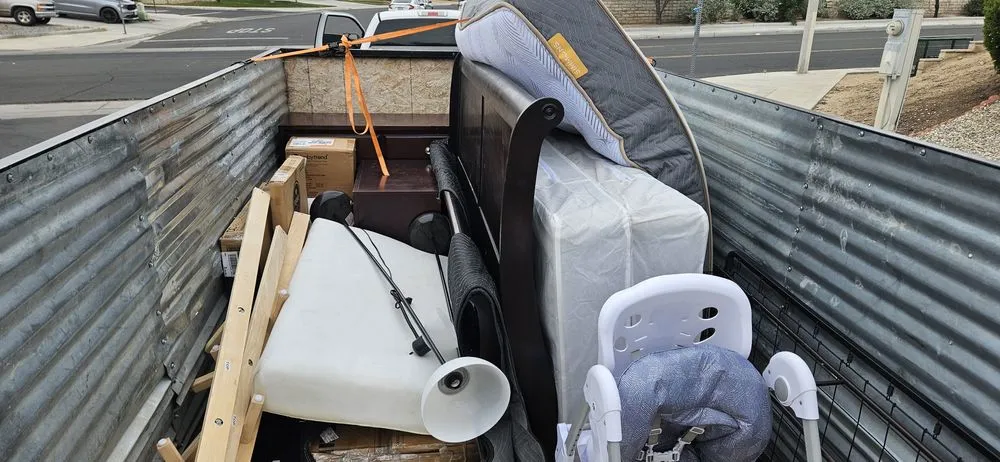 Custom outdoor landscaping in Apple Valley, CA by Lesters Light hauling